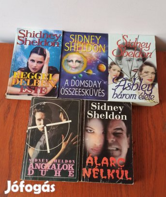 Sidney Sheldon könyvcsomag / 5 db könyv