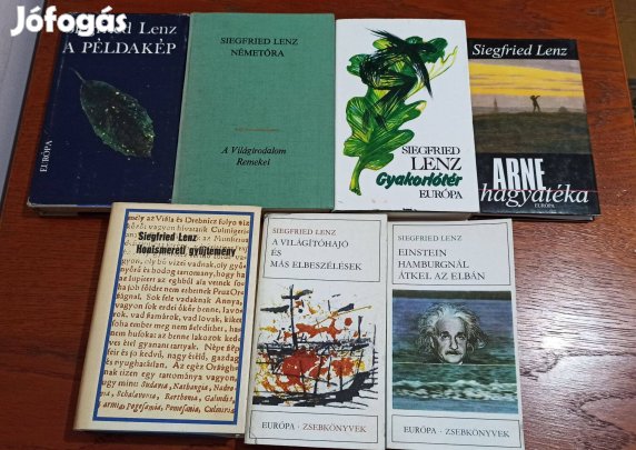Siegfried Lenz könyvcsomag / 7 db könyv