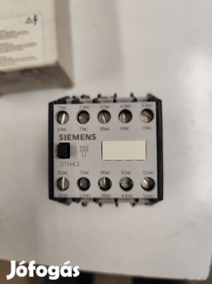 Siemens 10 pólusú vezérlő relé eladó 