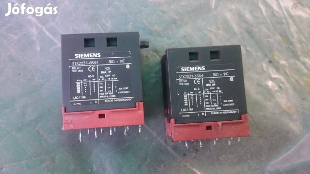Siemens 24v/400v ipari kapcsoló, áramköri relé