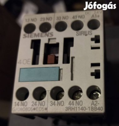 Siemens 3RH1140-1BB40 segédkontaktor, Siemens Sirius mágneskapcsoló