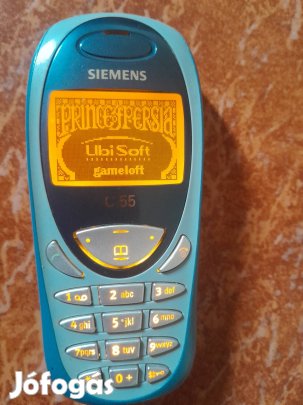 Siemens C55 nyomógombos mobiltelefon 