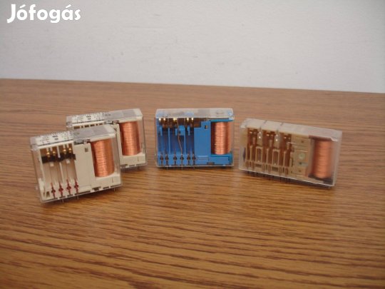 Siemens Dold ipari relé csomag 4db 24V 10A beforrasztható nagy teljesí