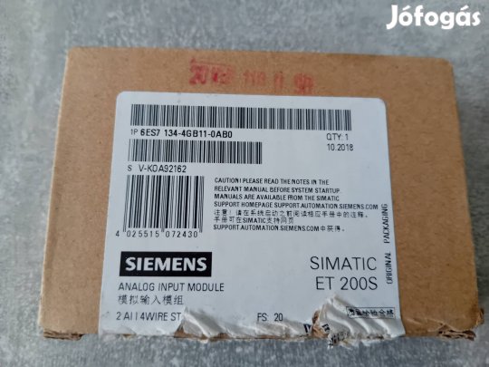 Siemens ET 200S analóg bemeneti modul 
