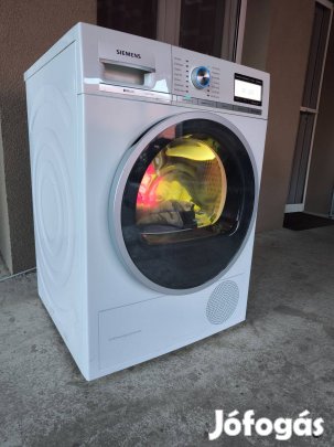 Siemens IQ800 9KG Inverteres Hőszivattyús Víztartályos Szárítógép