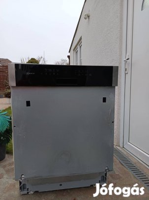 Siemens-Neff A++ inox-fekete beépíthető 13 terítékes mosogatógép
