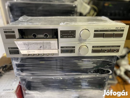 Siemens RC 677 2 Fejes Magno Deck korrekt jó állapot 
