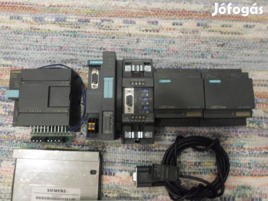 Siemens S7 PLC csomag táp CPU kontroller kábel