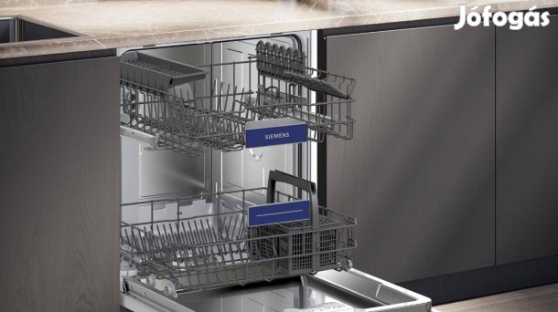 Siemens SX63EX04TE teljesen integrált mosogatógép, 13 teríték, aut.ajt