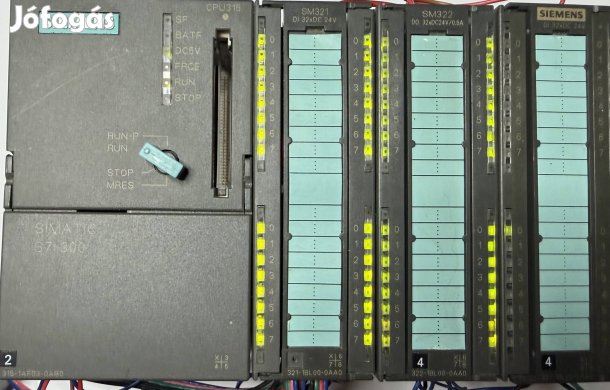 Siemens Simatic S7 315 PLC konfig eladó