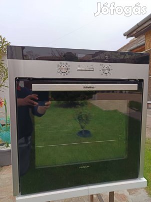 Siemens inox kijelzős multifunkciós beépíthető önálló sütő