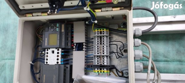 Siemens vezérlés Rittal kapcsolószekrényben