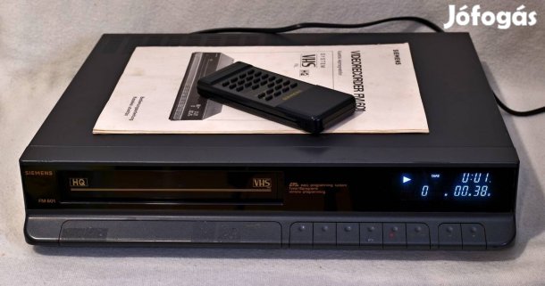 Siemens videomagnó távirányítóval + leírással