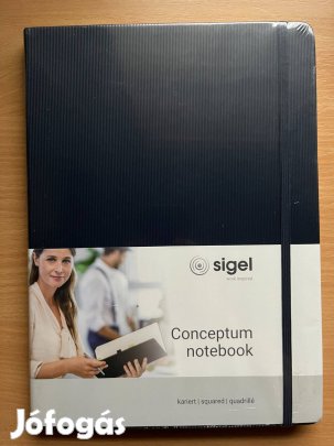 Sigel Jegyzettömb A5 sötétszürke
