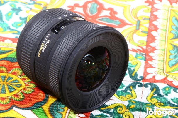 Sigma 10-20mm Nikon af 4-5.6 DC Hsm objektív 