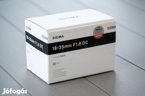 Sigma 18-35mm F1.8 DC HSM Art (Nikon) objektív