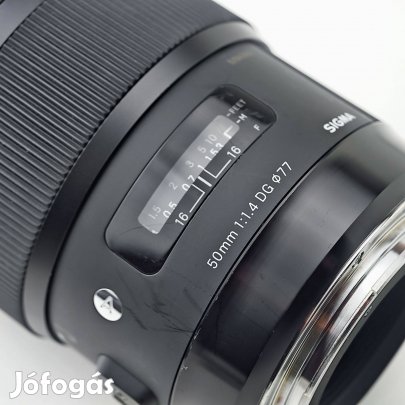 Sigma 50mm f/1.4 Art Canon EF DG HSM fix objektív 50 1.4 F1.4