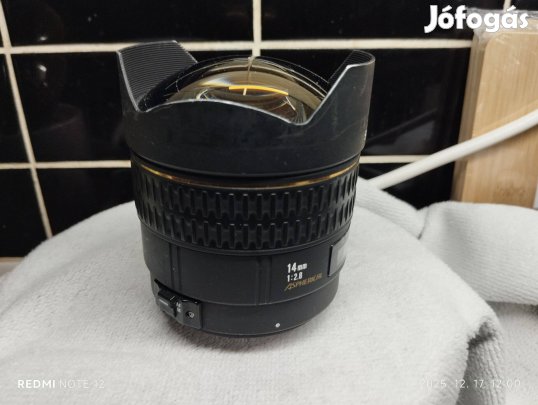 Sigma Ex Hsm 14mm 2.8