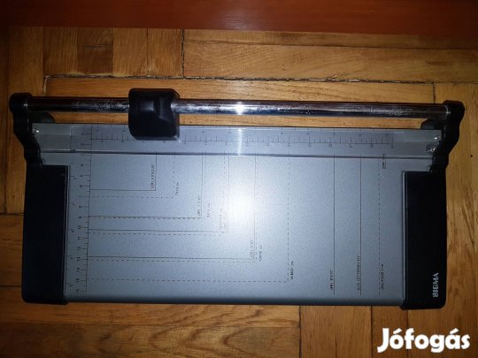 Sigma Görgős papírvágó - A4 méretű vágógép papír vágó gép