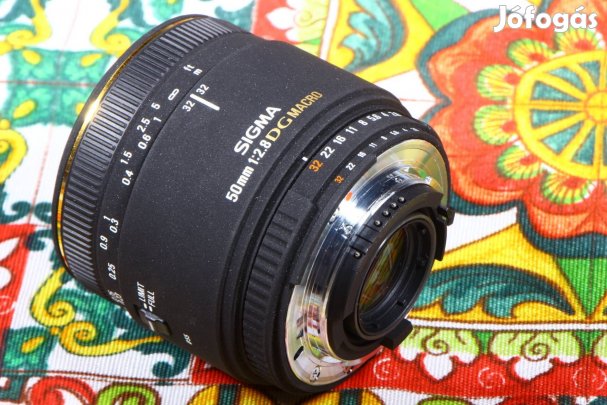 Sigma af 2.8 50mm Nikon makró objektív 