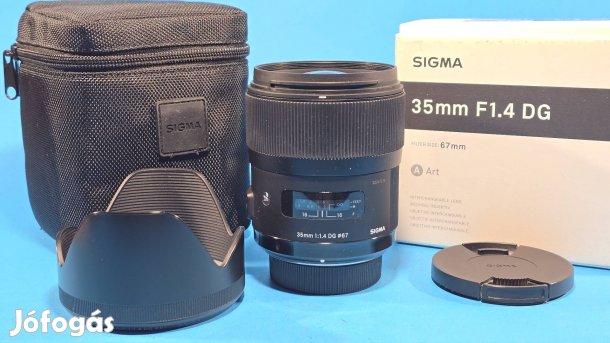 Sigma art 1.4/35mm dg nikon objektív 35mm