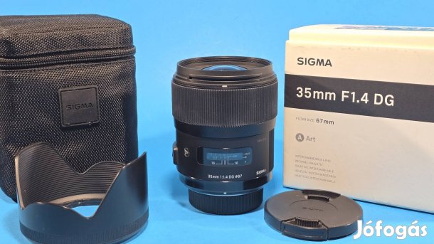 Sigma art 1.4/35mm objektív nikon 35mm