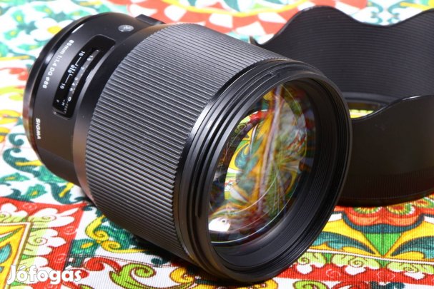 Sigma art 1.4 85mm nikon af objektív 