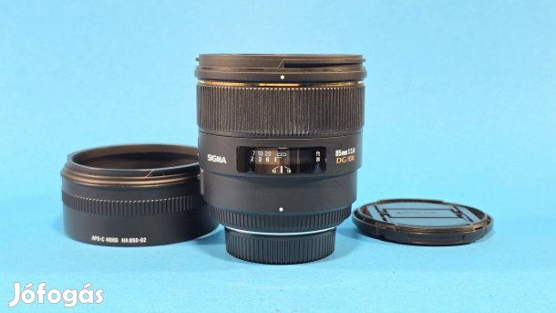 Sigma ex 1.4/85mm dg hsm objektív nikon 85mm 