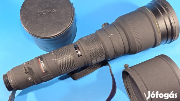 Sigma ex apo hsm 300-800mm f5.6 objektív nikon 