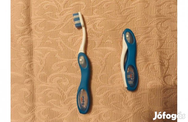 Signal utazó fogkefe összecsukható 2 db