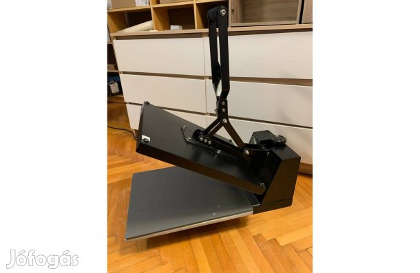 Sík Hőprés Textil Póló Vasaló Minta Sütő 40x50cm