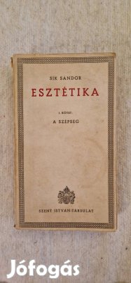 Sík Sándor Esztétika dedikált