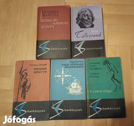 Sikerkönyvek sorozat 5 kötete
