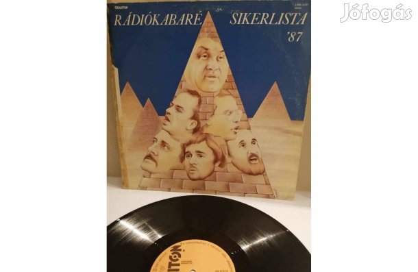 Sikerlista 87 rádiókabaré bakelit lemez eladó!