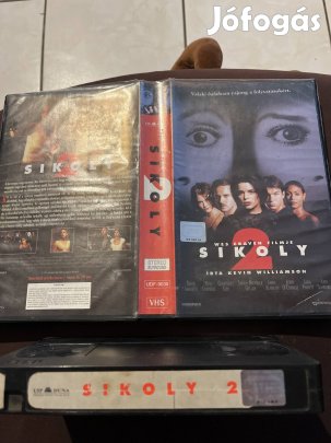 Sikoly 2 vhs nagytok horror. 