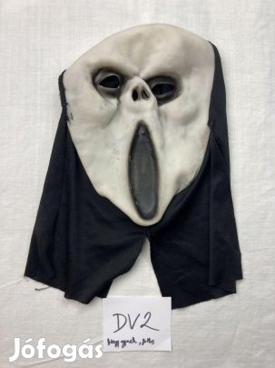 Sikoly maszk, halloween maszk DV2