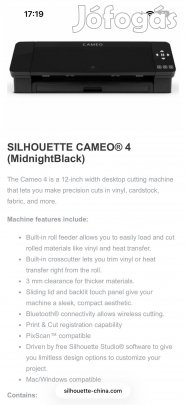 Silhouette Cameo 4