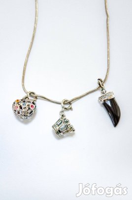 Silvano Brizzi ezüst nyaklánc 3 medállal