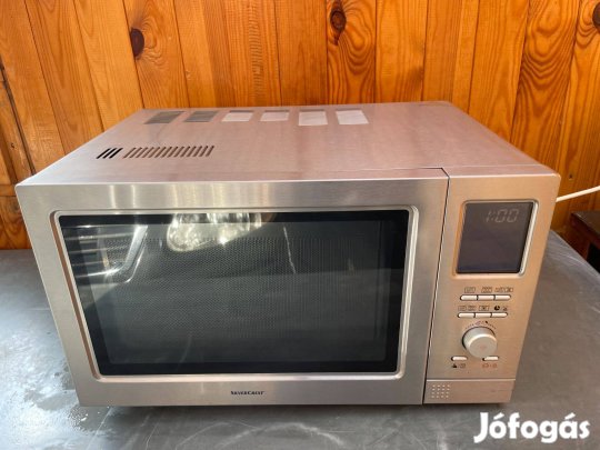 Silver Crest Mikrohullámú Sütő Mikró Inox Digitális Grilles