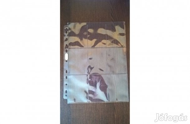 Silver Series 9 zsebes kártyatartó mappalap