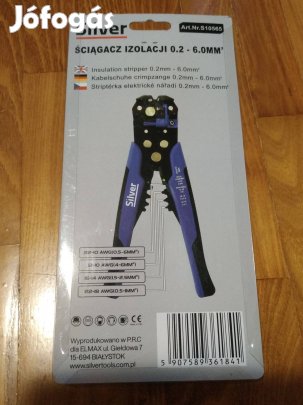 Silver blankoló fogó saruzó fogó krimpelő fogó vágó, új, bontatlan