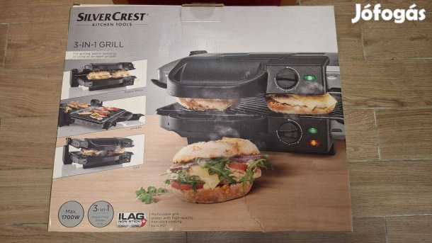 Silvercrest 3 az 1-ben grillsütő