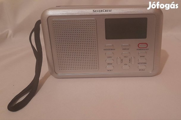 Silvercrest Swdr 500 C1 rádió adapterrel - Új nem használt