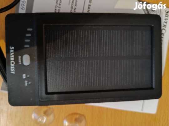 Silvercrest napelemes power bank, modell: Spbs 5000 B2