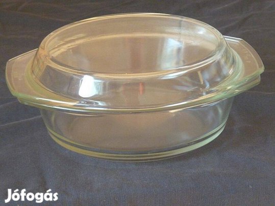 Simax sütőtál fedővel