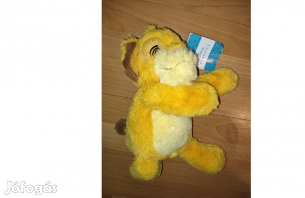 Simba Oroszlánkirály eredeti Disney plüss (új, címkés )