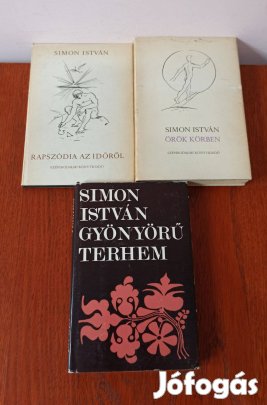 Simon István vers könyvcsomag / 3 kötet