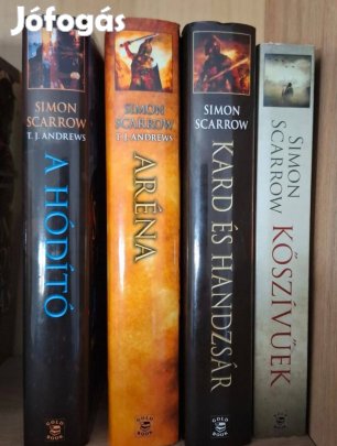 Simon Scarrow 4 db regénye