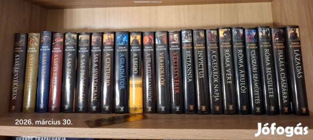 Simon Scarrow A sas sorozat Egy vakmerő római kalandjai a hadseregben