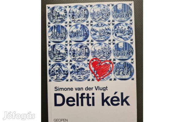Simone van der Vlugt: Delfti kék c. könyv eladó